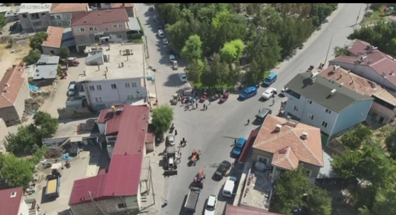 Jandarmadan motosikletlere şok uygulama
