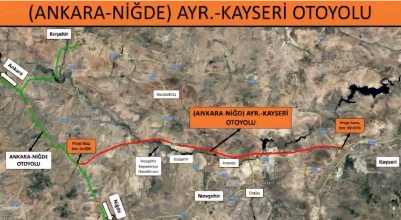 Kayseri otoyolunu Elitaş duyurdu
