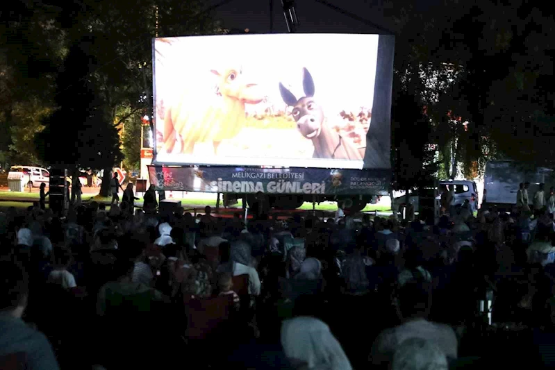 Melikgazi’de ’Sinema Günleri’ yoğun ilgi gördü
