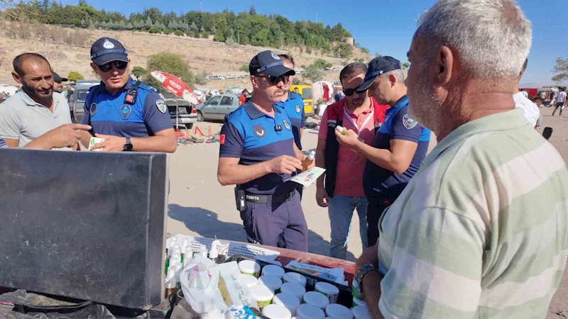 Bit pazarında bozulmuş gıdaya rastlanmadı
