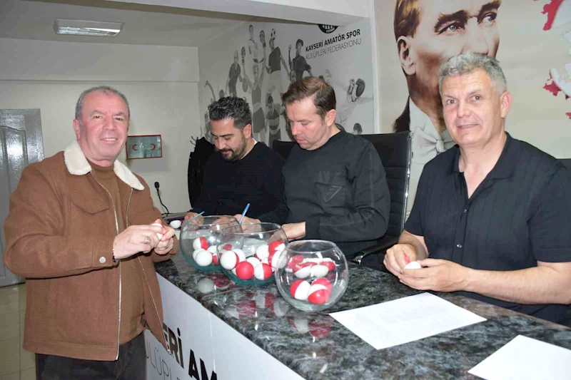 Kayseri’de 1. Amatör Küme fikstürü 2 Eylül’de çekilecek
